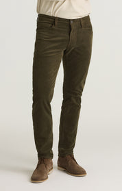 Cool Tapered Leg Pants in Fern Cord