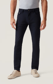 Cool Tapered Leg Pants in Navy Commuter Luxe