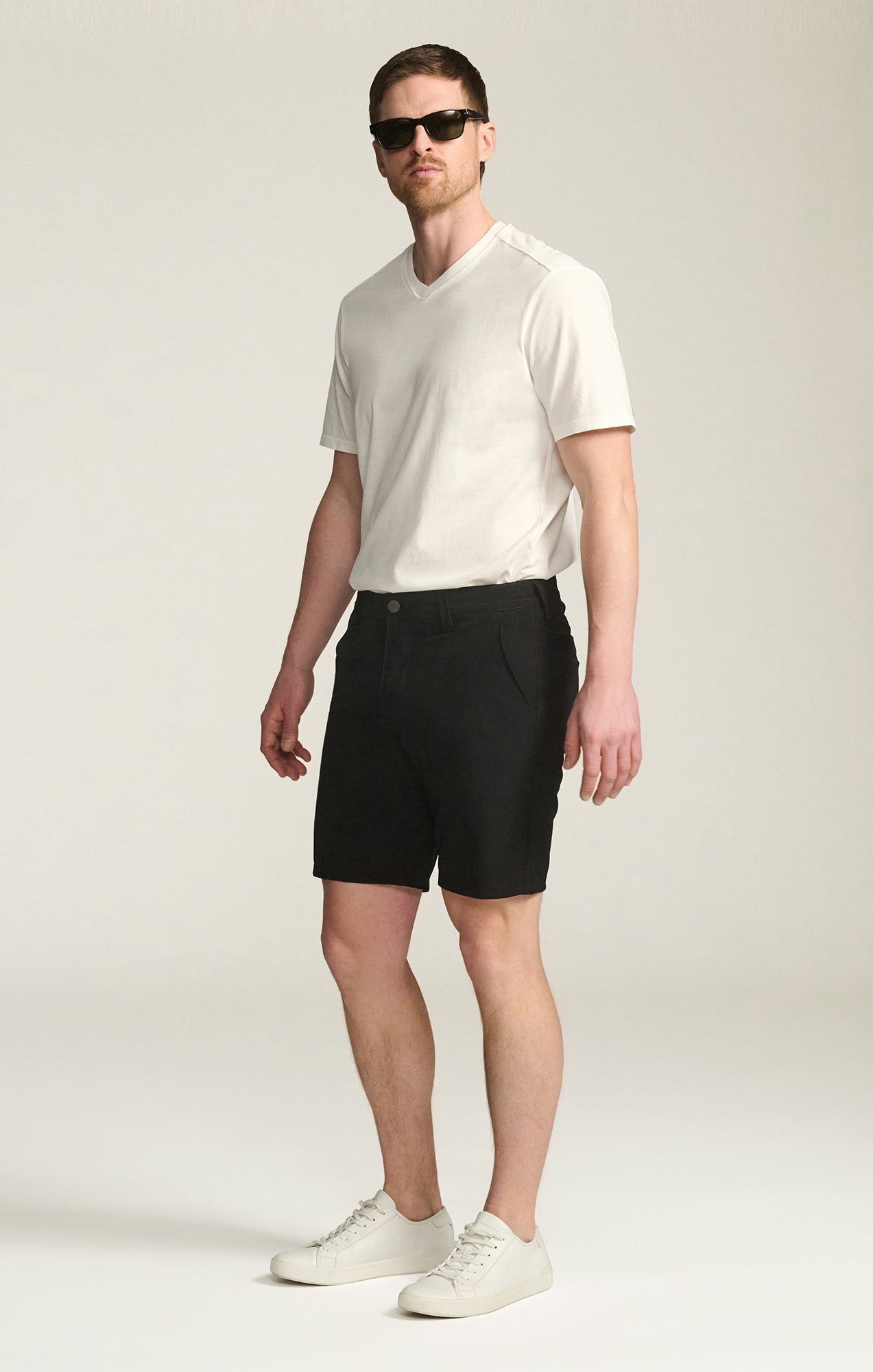 Arizona Shorts in Black Commuter Luxe