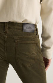 Cool Tapered Leg Pants in Fern Cord