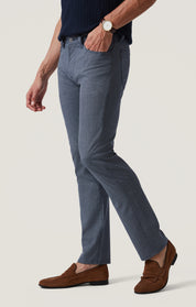 Courage Straight Leg Pants in Navy Fancy