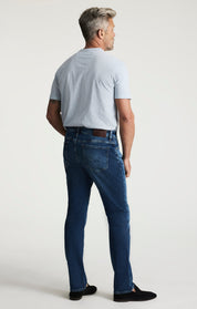 Cool Tapered Leg Jeans In Mid Brushed Vintage