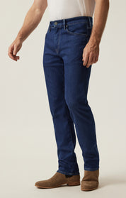 Courage Straight Leg Pants in Dark Blue Refined