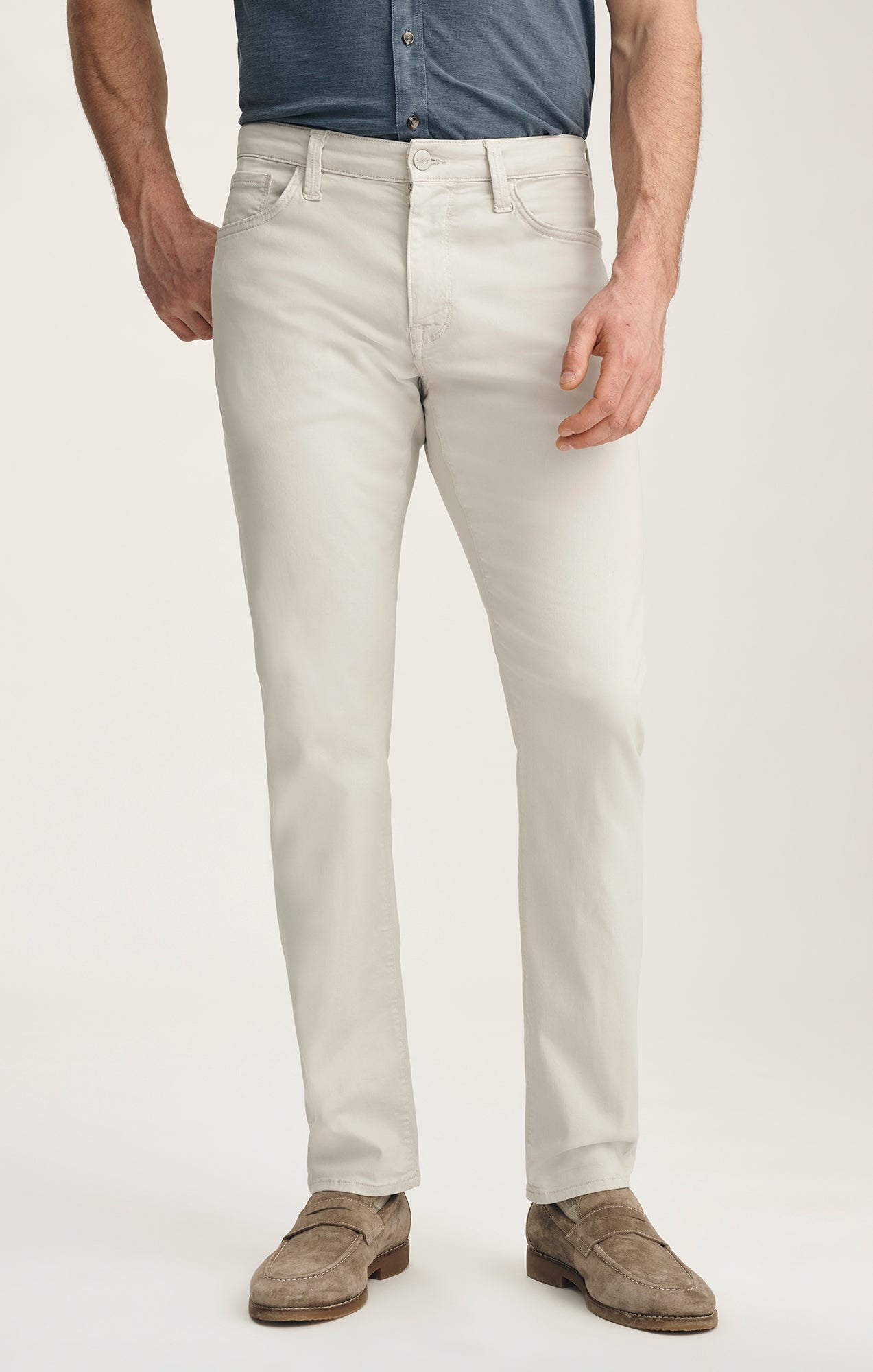 Cool Tapered Leg Pants in Glacier Twill