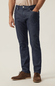 Cool Tapered Leg Pants in Dark Blue Selvedge