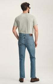 Courage Straight Leg Jeans in Light Brushed Vintage