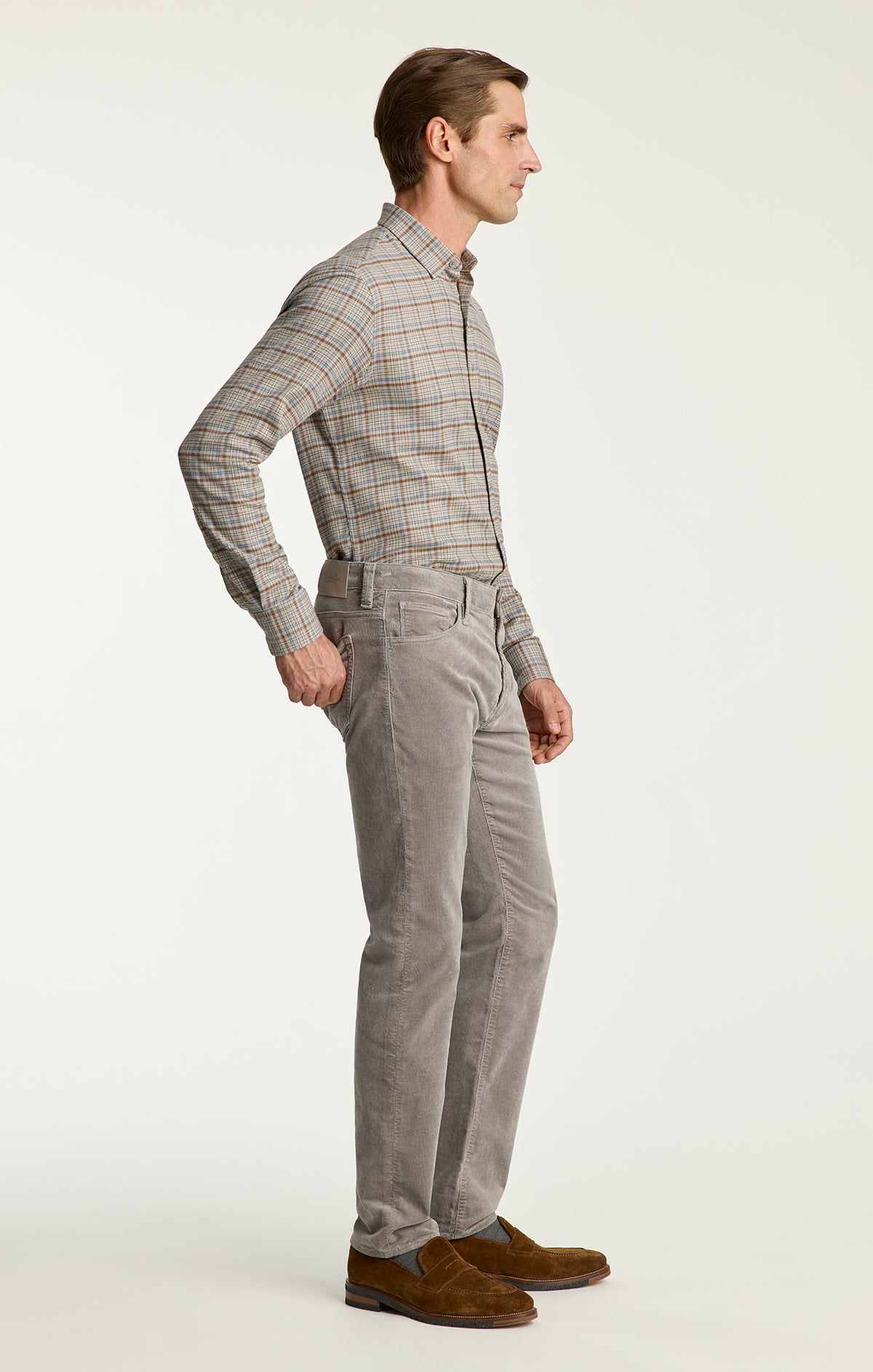 Cool Tapered Leg Pants in Lunar Rock Cord