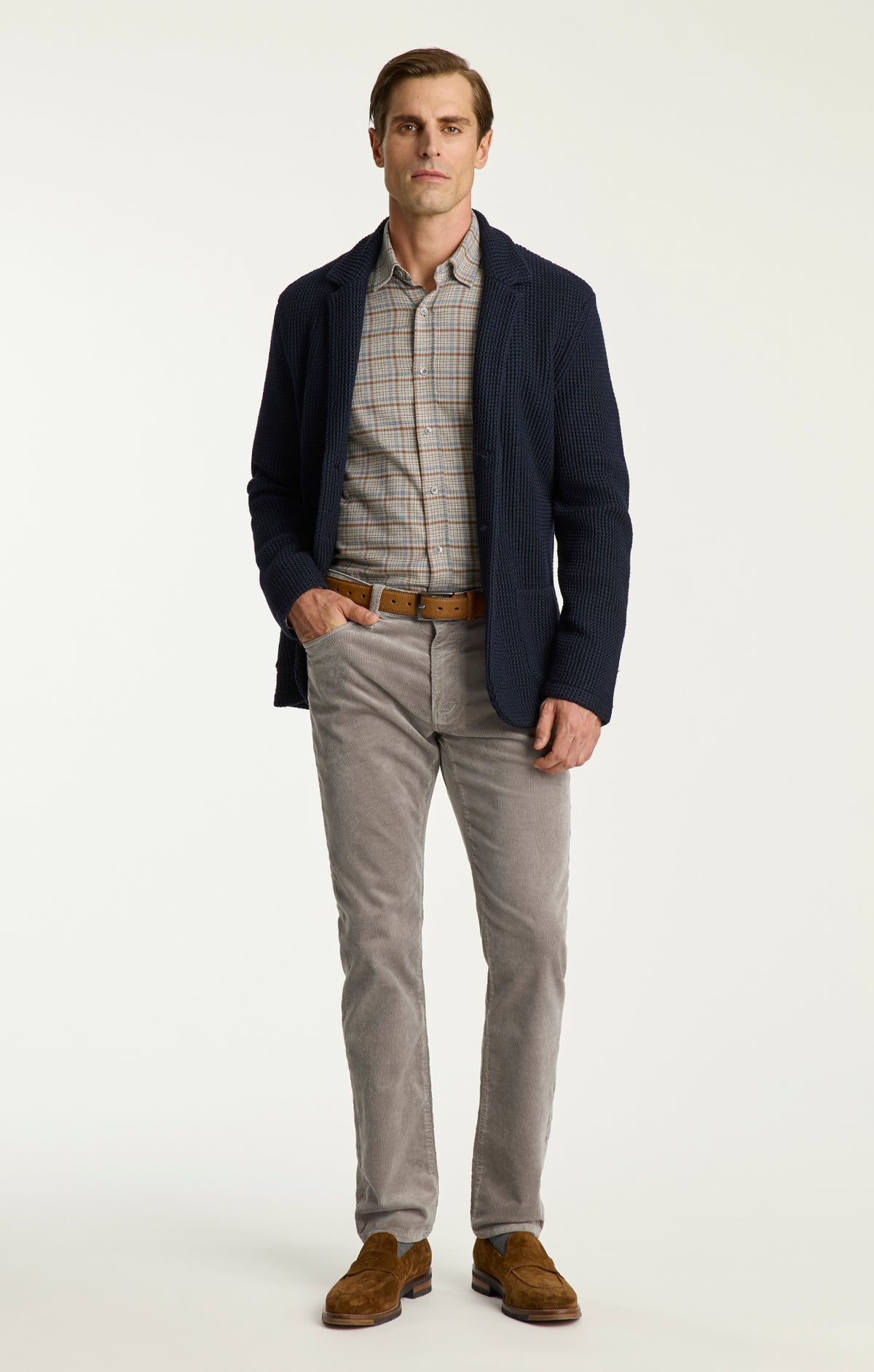 Cool Tapered Leg Pants in Lunar Rock Cord