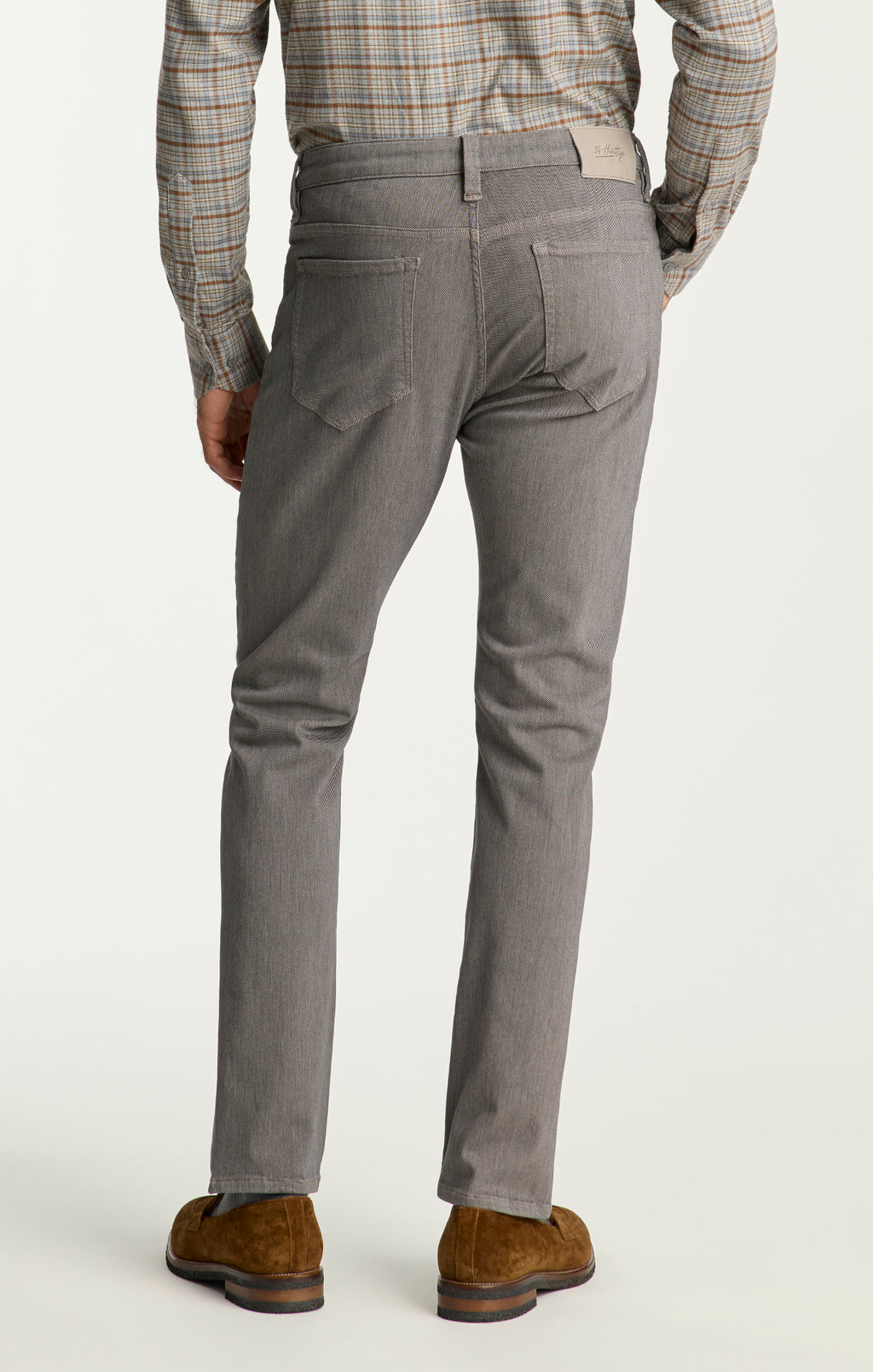 Cool Tapered Leg Pants in Stone Diagonal