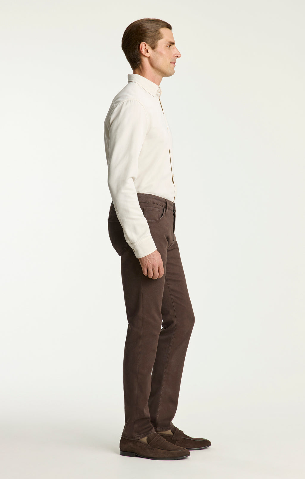 Cool Tapered Leg Pants in Chocolate Cloud Luxe