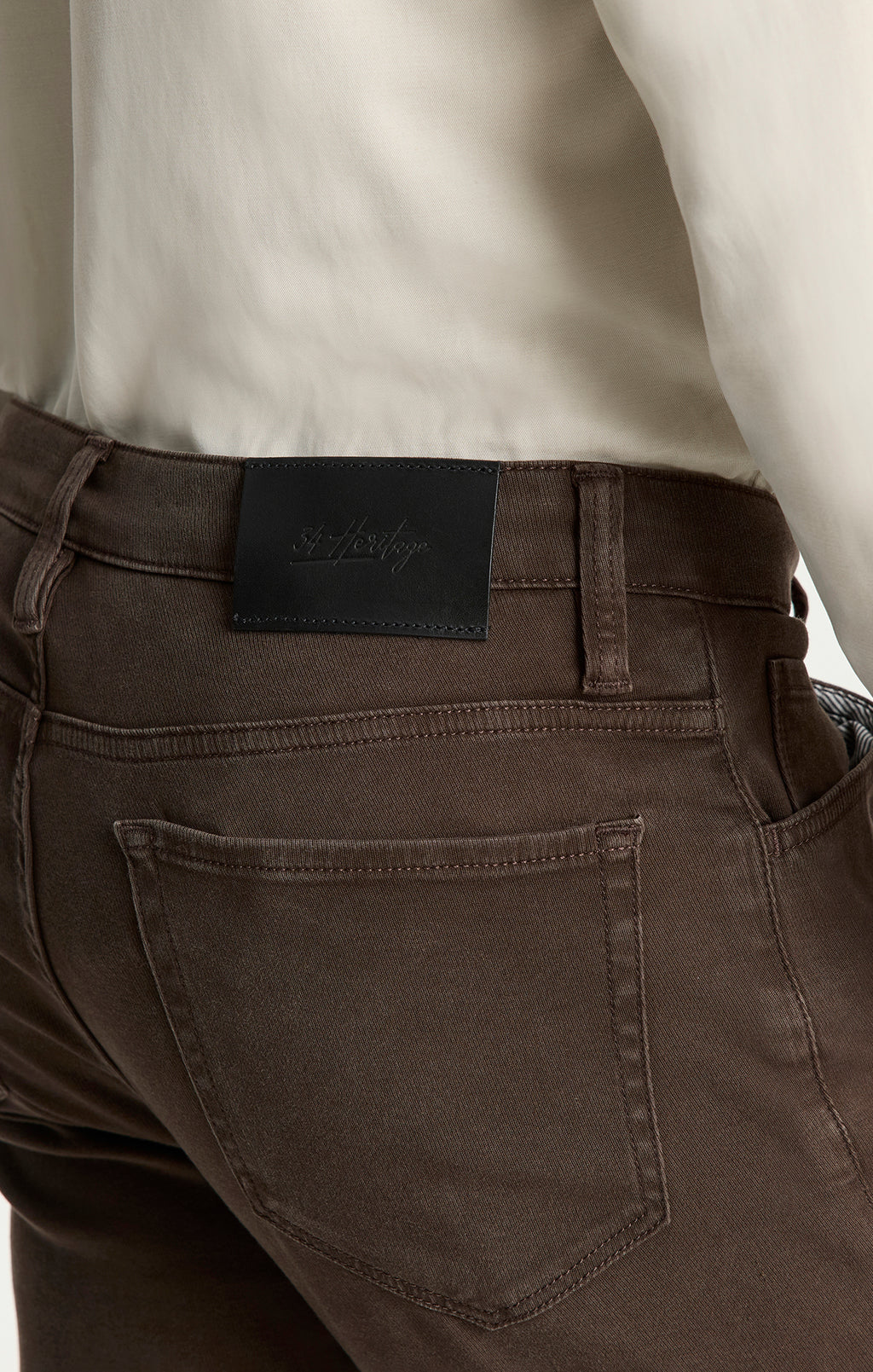 Cool Tapered Leg Pants in Chocolate Cloud Luxe