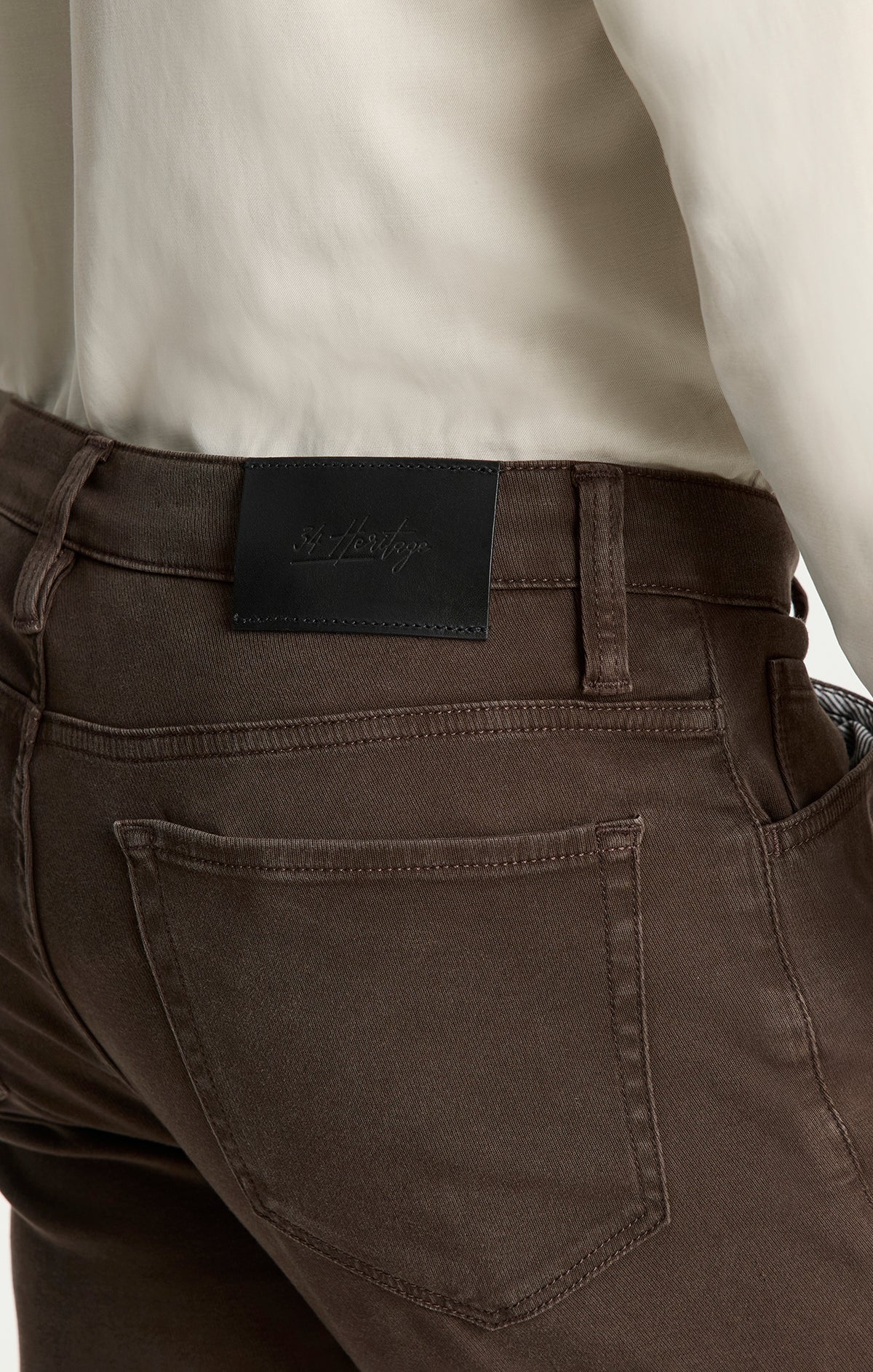 Cool Tapered Leg Pants in Chocolate Cloud Luxe