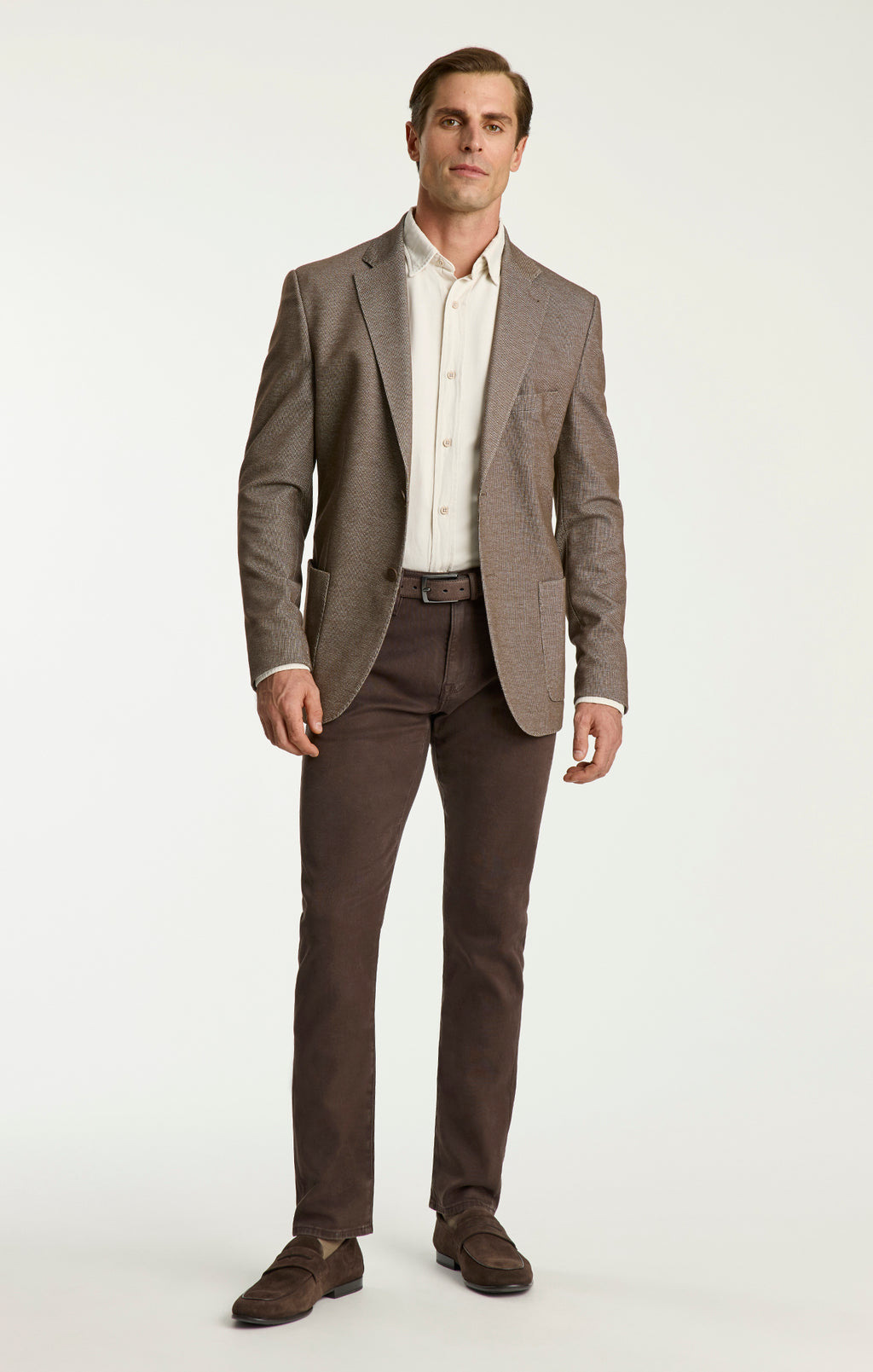 Cool Tapered Leg Pants in Chocolate Cloud Luxe