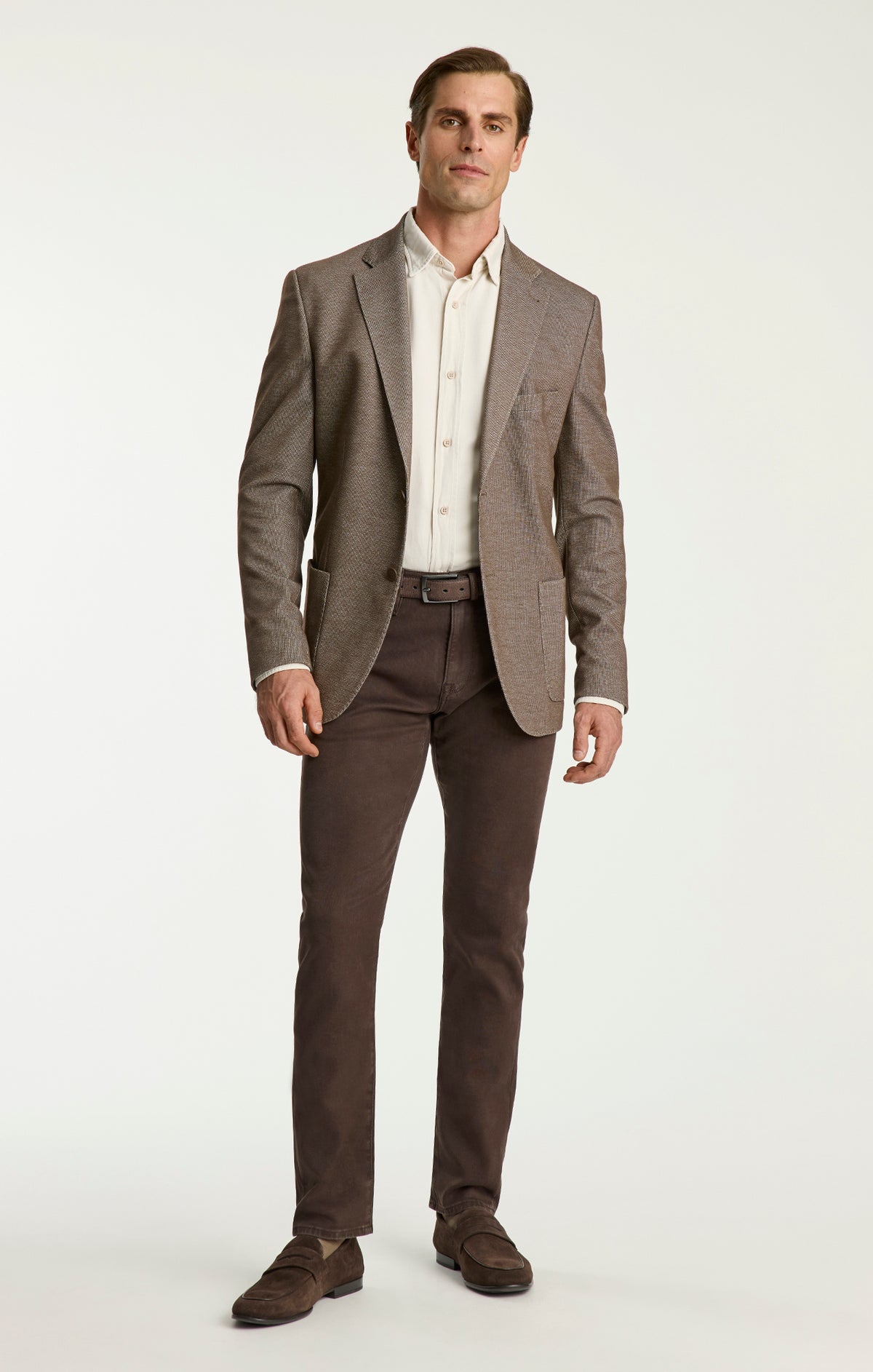Cool Tapered Leg Pants in Chocolate Cloud Luxe
