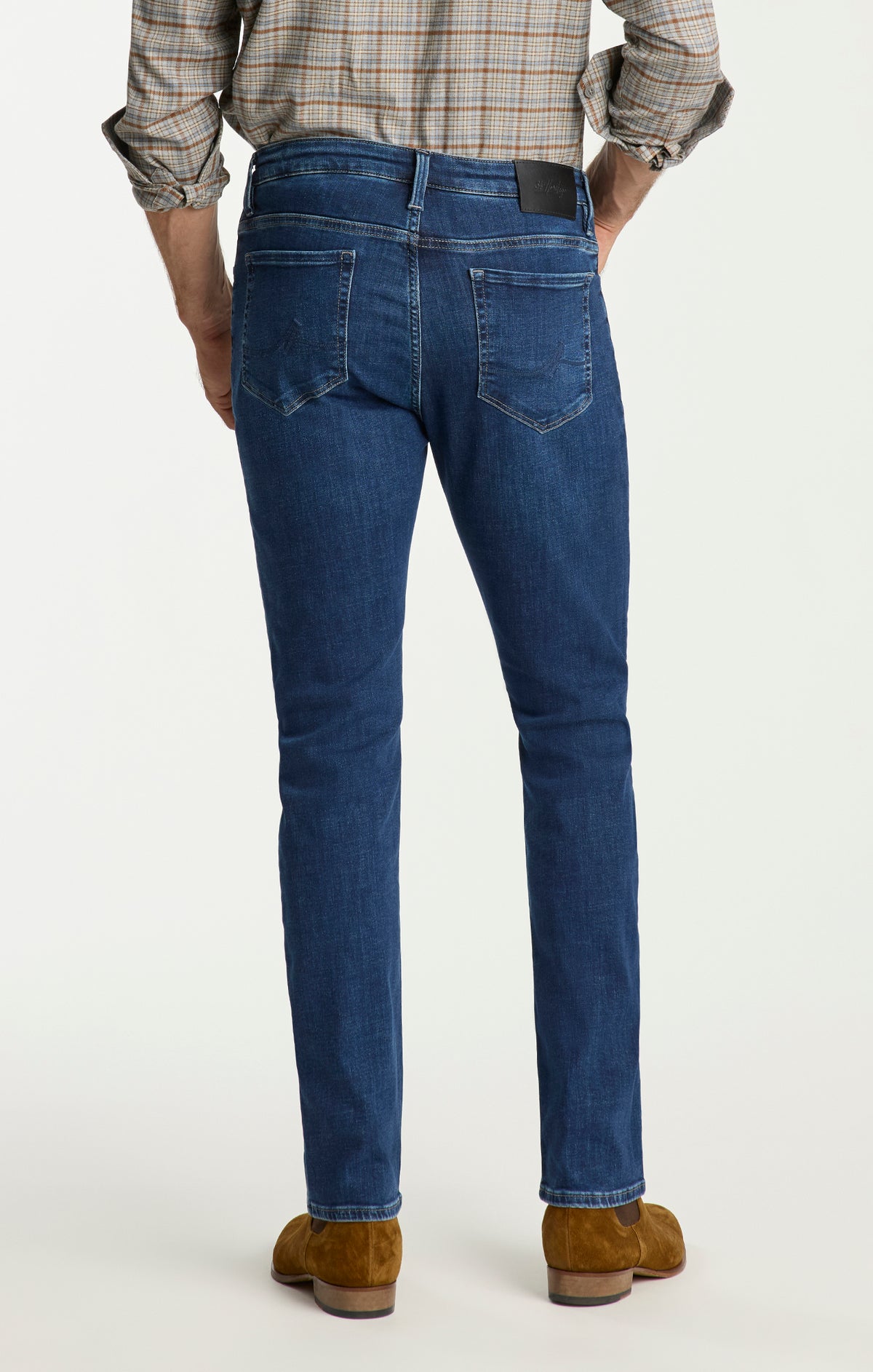Cool Tapered Leg Jeans in Dark Organic Ultra