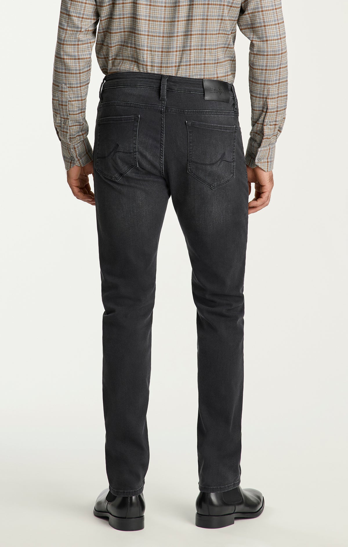 Cool Tapered Leg Jeans in Smoke Organic Ultra
