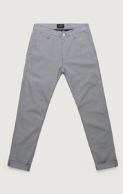 Verona Straight Leg Chino Pants In Vintage Indigo Seersucker