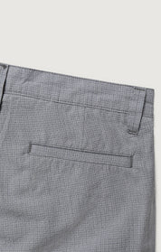 Verona Straight Leg Chino Pants In Vintage Indigo Seersucker