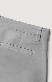 Verona Straight Leg Chino Pants In Ice Grey High Flyer