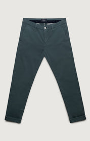 Verona Straight Leg Chino Pants In Slate High Flyer