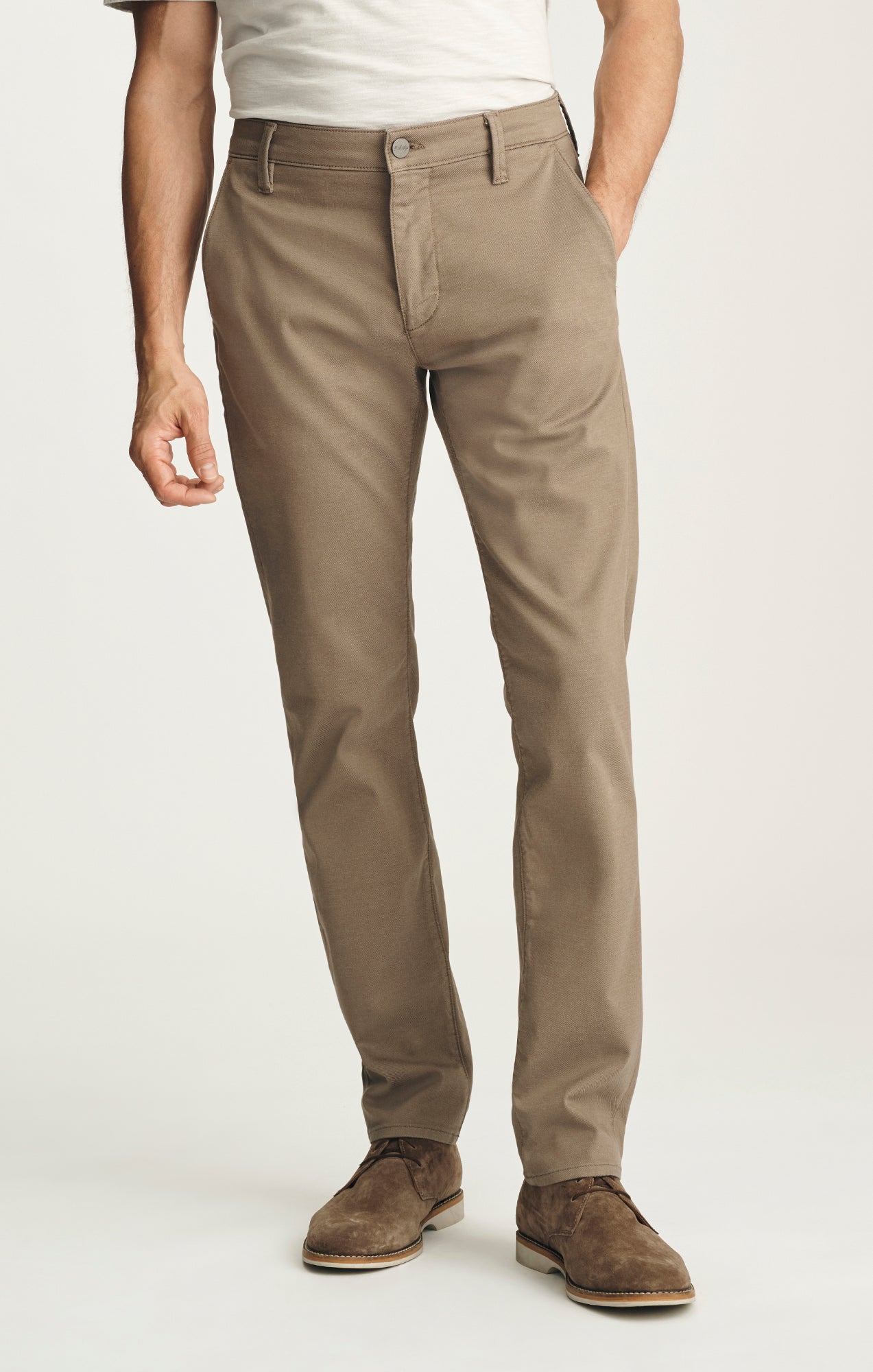 Verona Straight Leg Chino Pants in Clay CoolMax