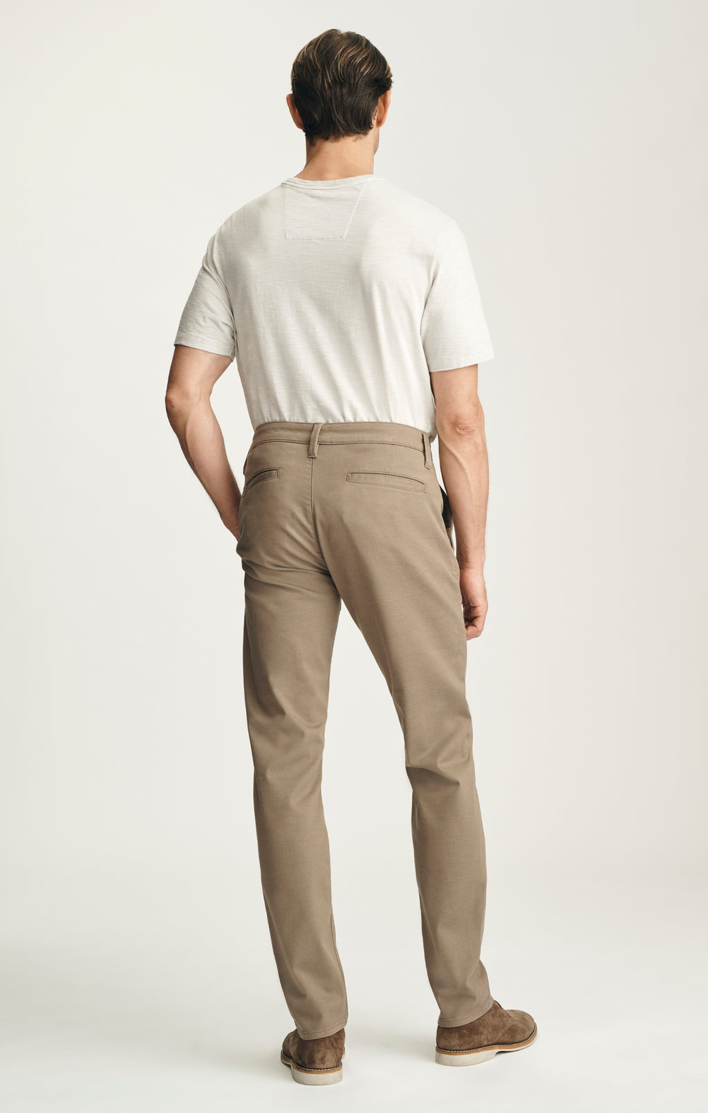 Verona Straight Leg Chino Pants in Clay CoolMax