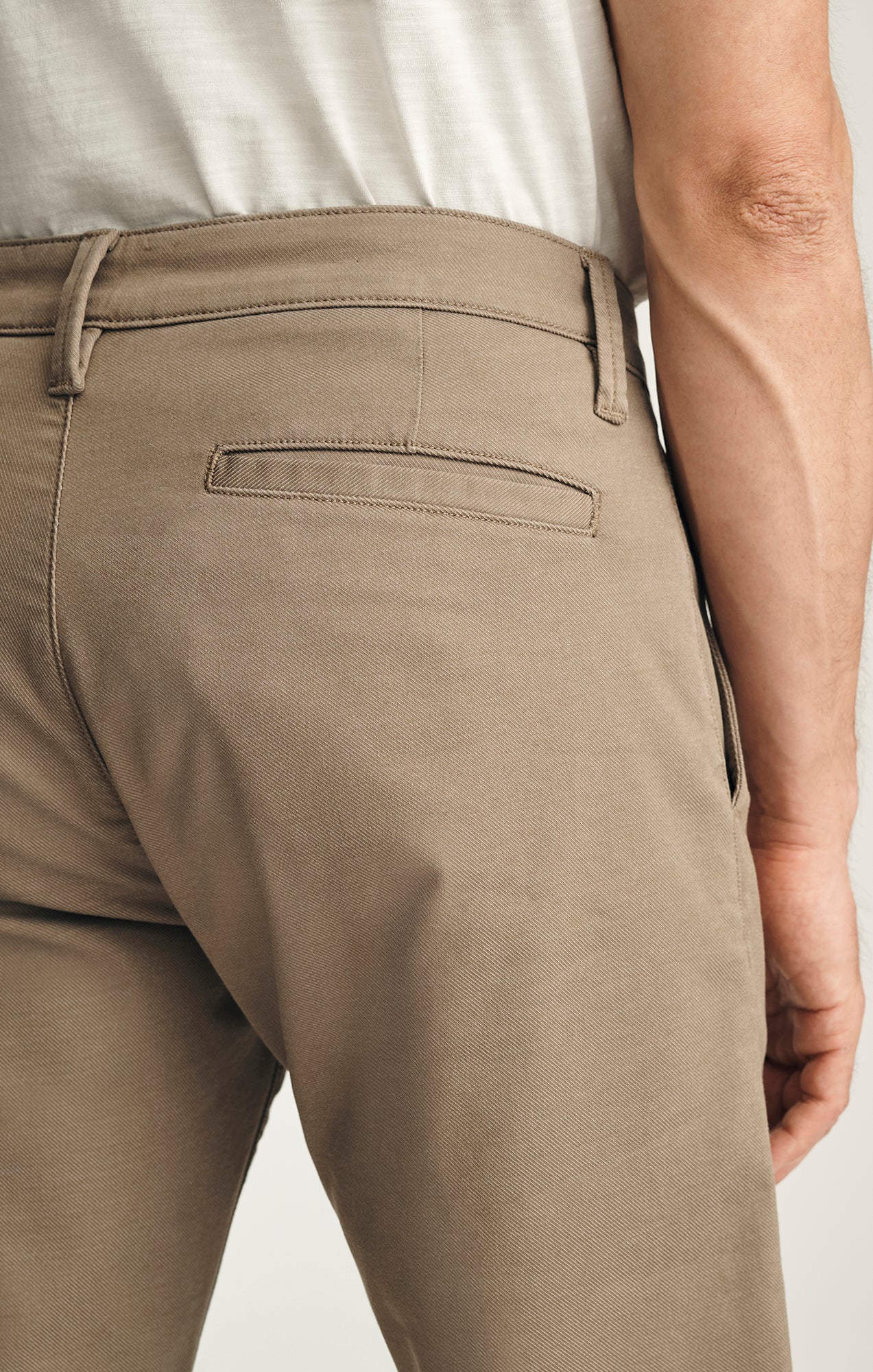Verona Straight Leg Chino Pants in Clay CoolMax