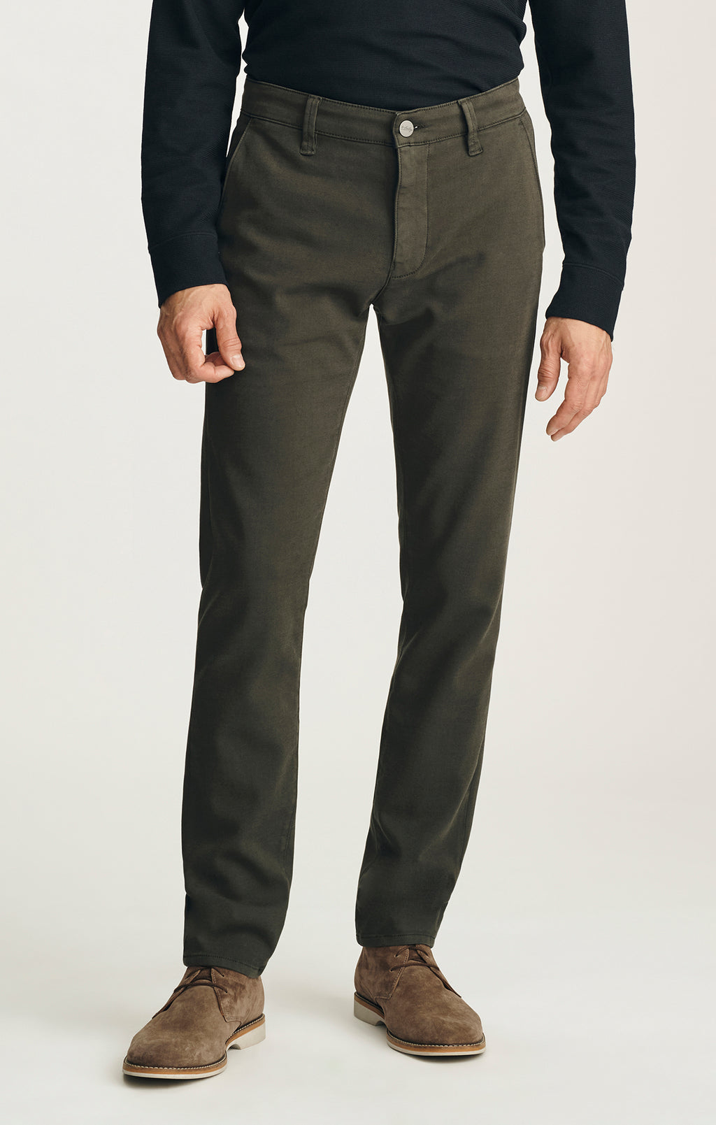 Verona Straight Leg Chino Pants in Jasper High Flyer