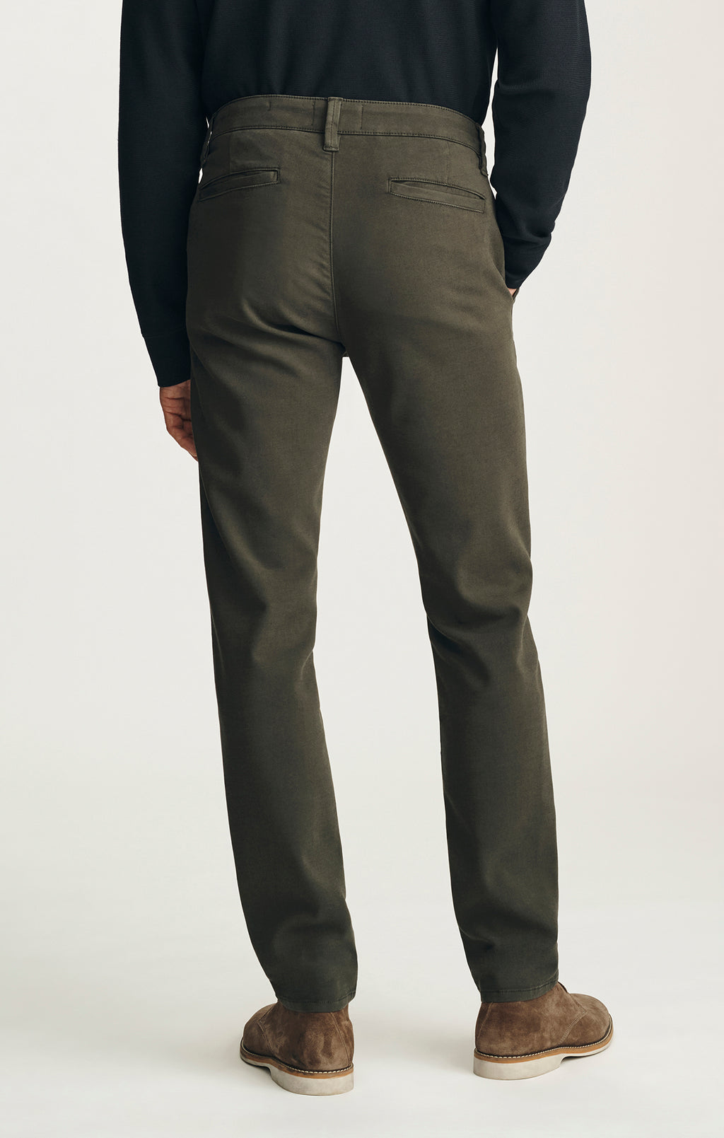Verona Straight Leg Chino Pants in Jasper High Flyer