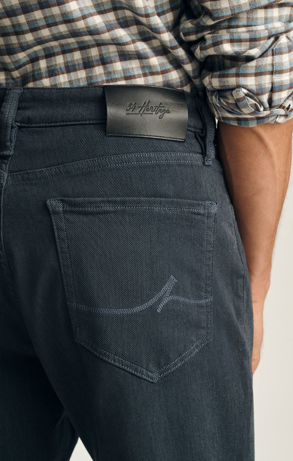 Charisma Relaxed Straight Pants In Insignia Blue Diagonal