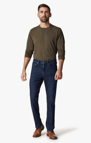 Charisma Relaxed Straight Jeans In Dark Midnight Brushed Urban