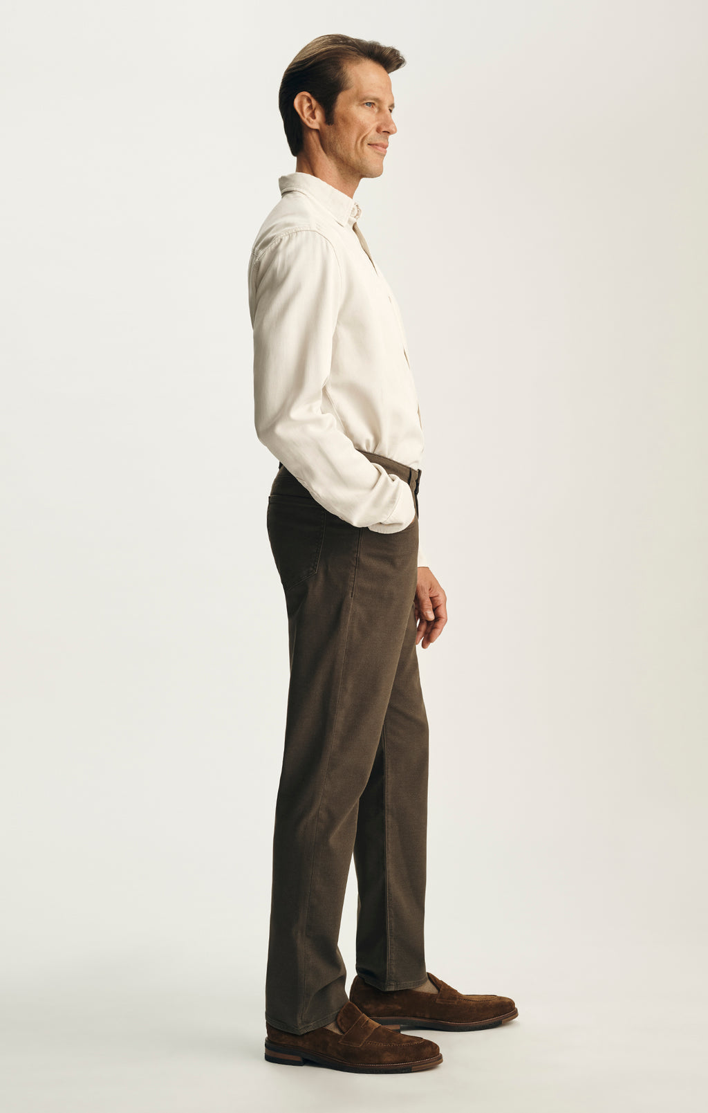 Camino Relaxed Straight Pants in Cactus CoolMax