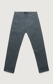 Courage Straight Leg Pants In Slate Twill