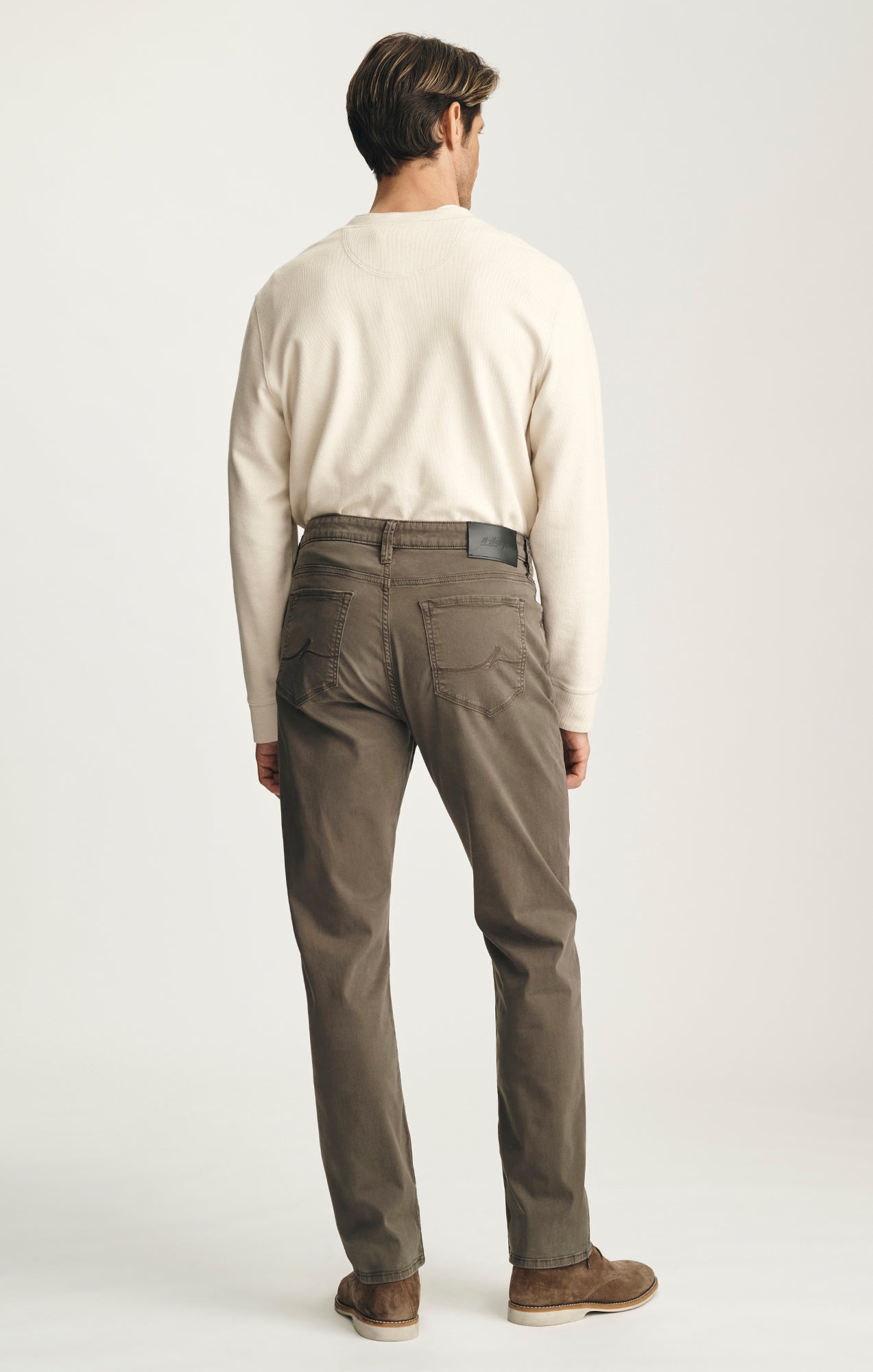 Courage Straight Leg Pants in Hardwood Twill