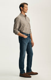 Courage Straight Leg Jeans in Dark Organic Ultra