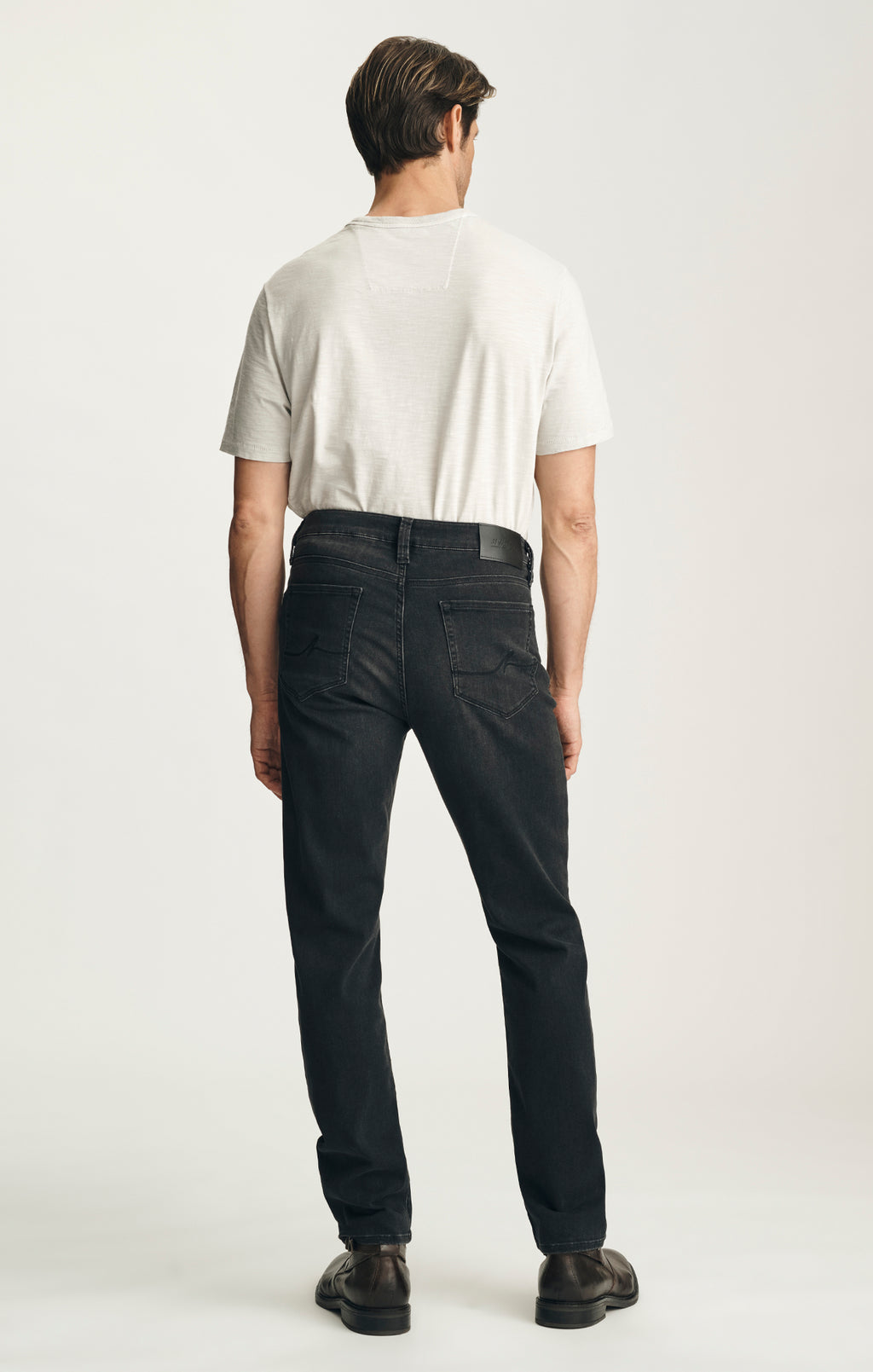 Courage Straight Leg Jeans in Smoke Organic Ultra