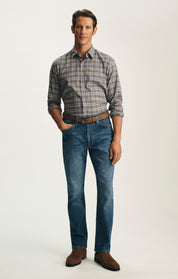 Courage Straight Leg Jeans in Mid Vintage