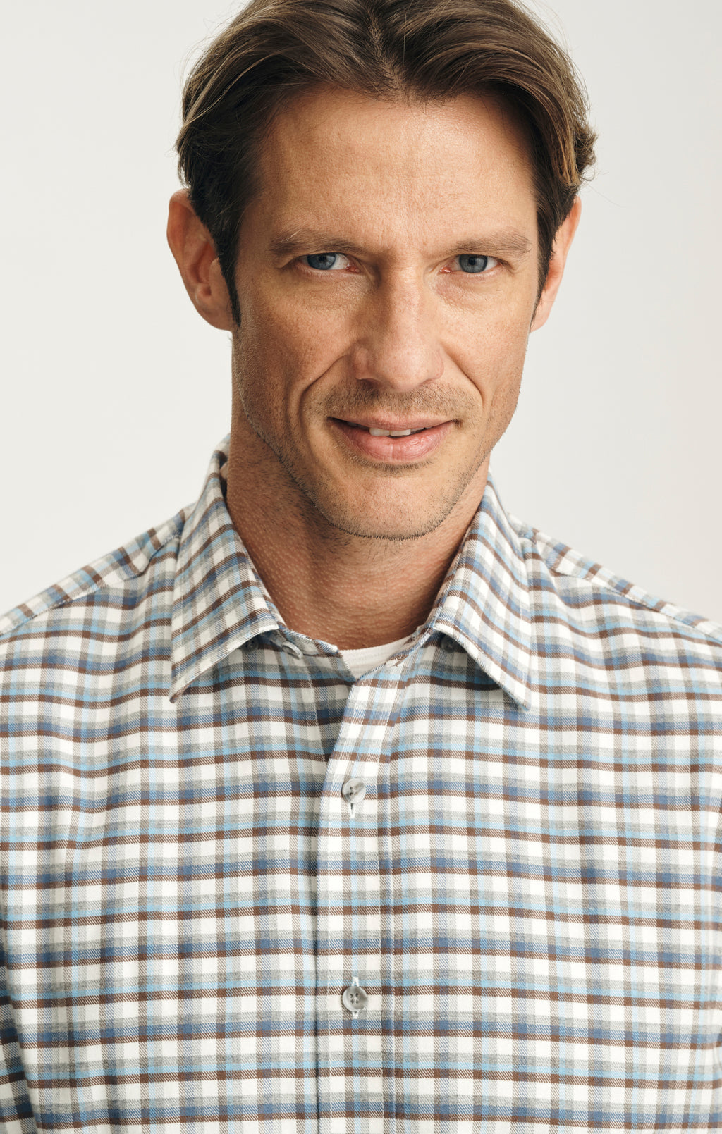 Check Shirt in Blue