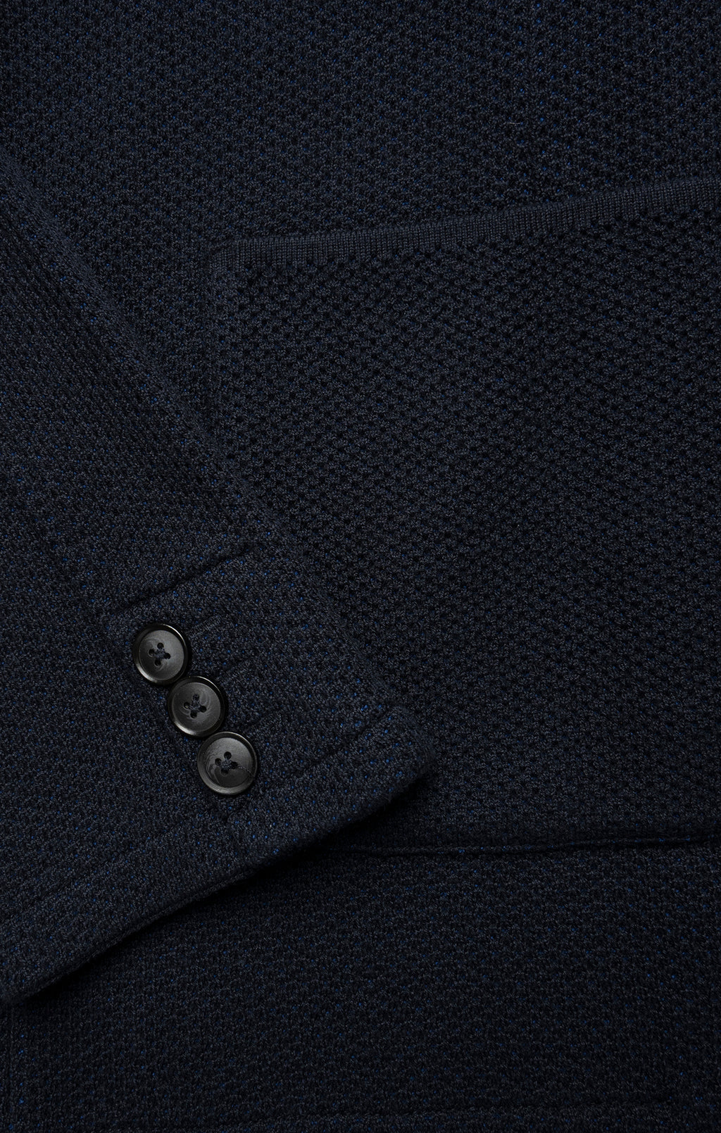 Double Face Blazer In Navy