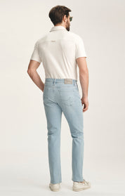 Cool Tapered Leg Jeans In Bleached Urban