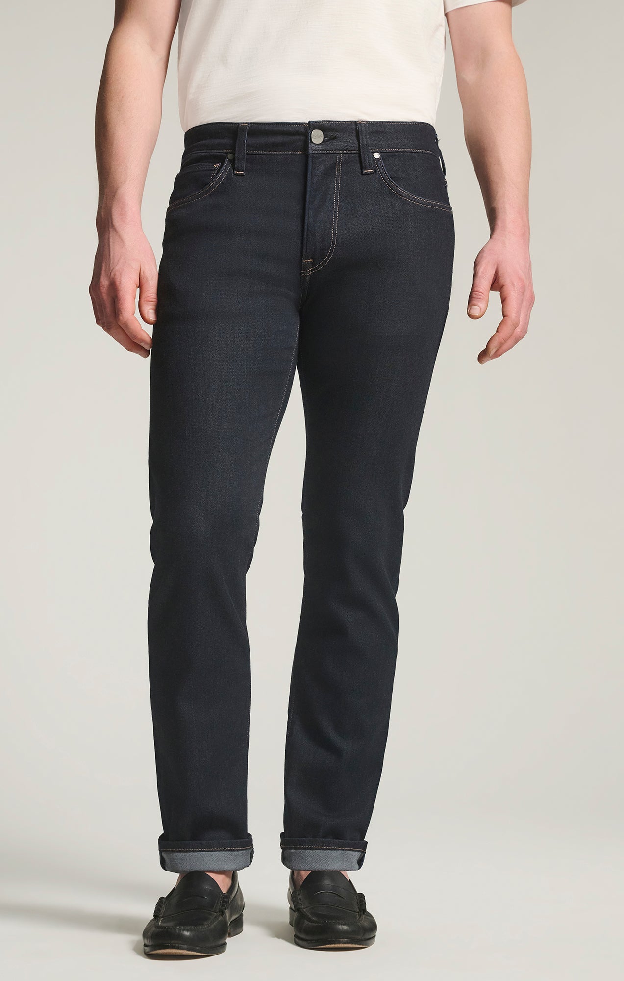 Courage Straight Leg Pants In Midnight Refined
