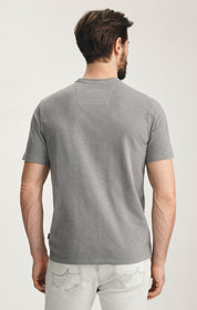 Slub Crew Neck T-shirt In Chiseled Stone