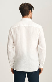 Linen Shirt In White