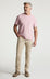 Cool Tapered Leg Pants in Sand Twill