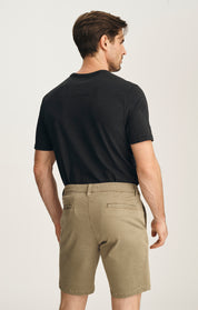 Arizona Slim Shorts In Khaki Tie Print