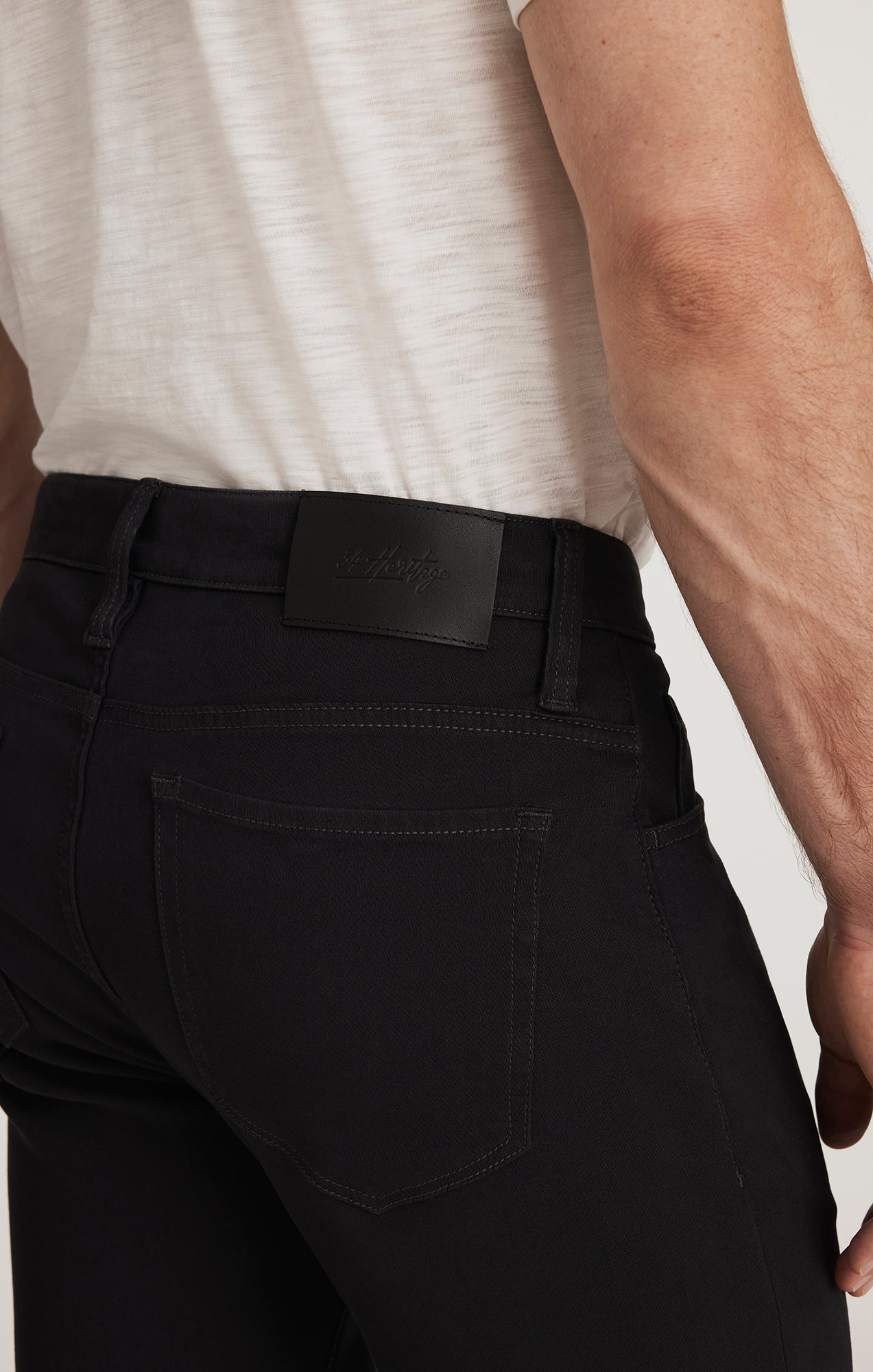Cool Tapered Leg Pants in Dark Grey Cloud Luxe