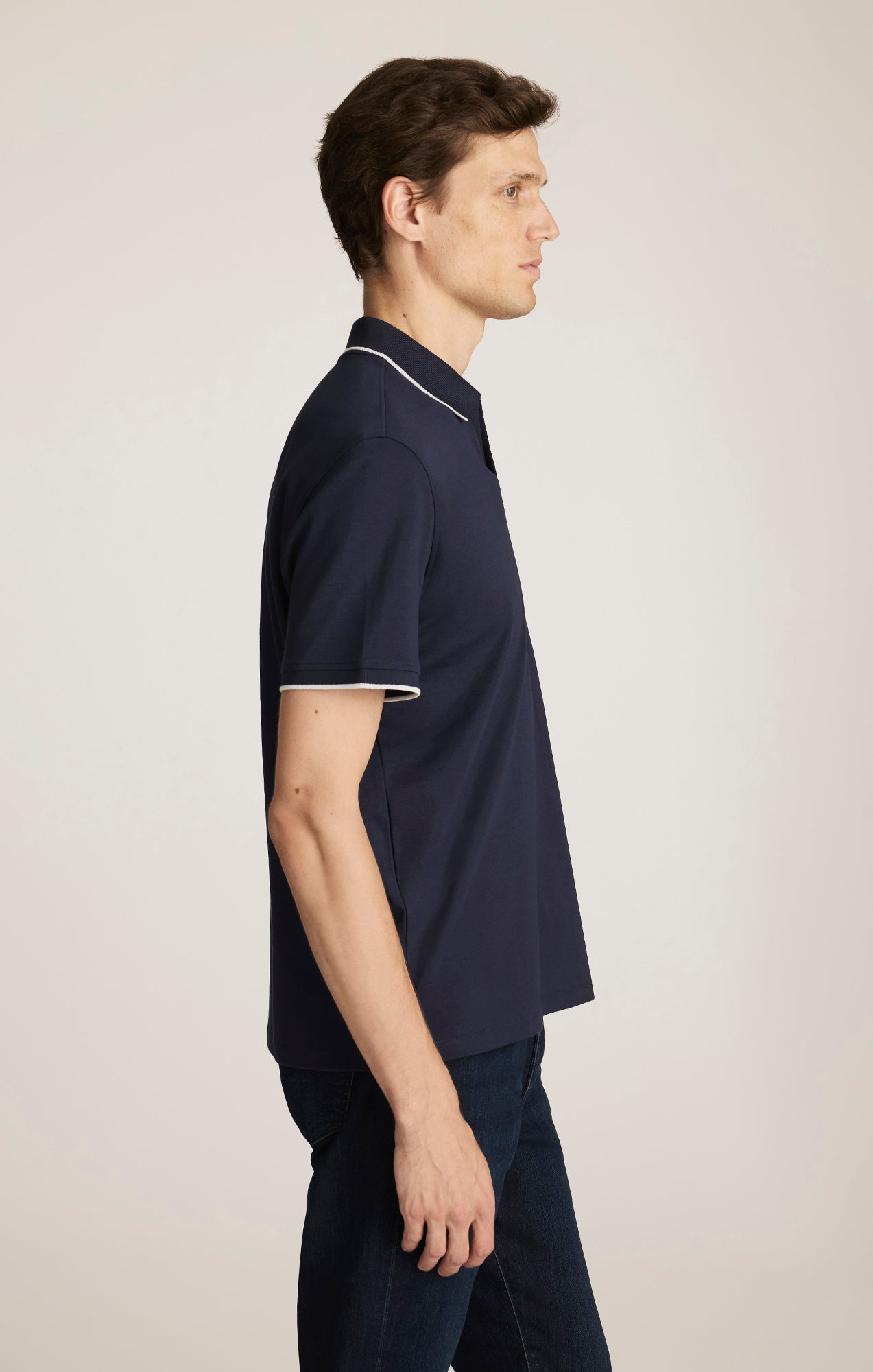 Riviera Polo Shirt in Navy