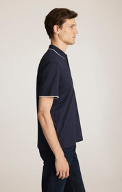 Riviera Polo Shirt in Navy