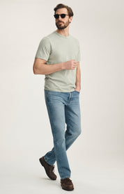 Courage Straight Leg Jeans in Light Brushed Vintage