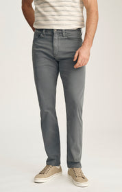Courage Straight Leg Pants In Slate Twill